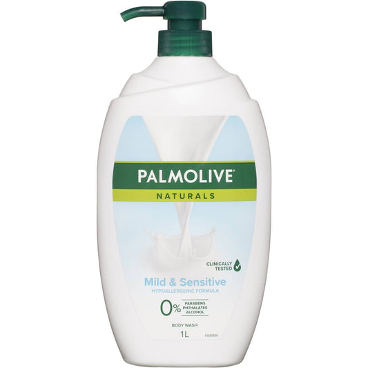 Palmolive Naturals Mild & Sensitive Body Wash 1 Litre - Cutprice Online