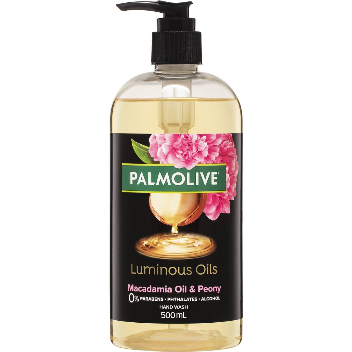 Palmolive Luminous Oils Liquid Hand Wash Soap Macadamia & Peony 500ml - Cutprice Online