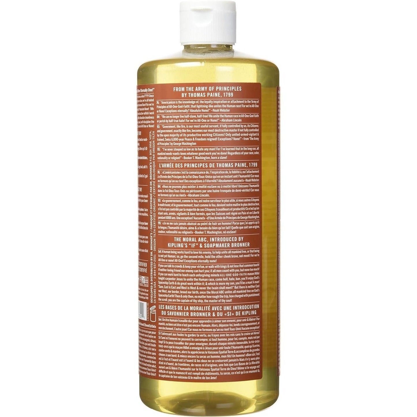 Dr. Bronner's Pure-Castile Soap Liquid (Hemp 18-in-1) Eucalyptus 946ml - Cutprice Online