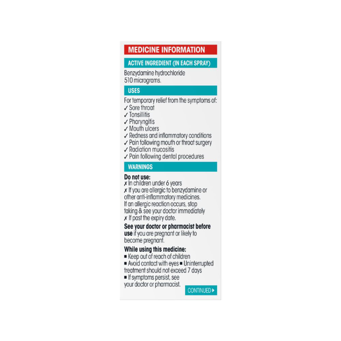 Difflam Forte Throat Spray 15mL