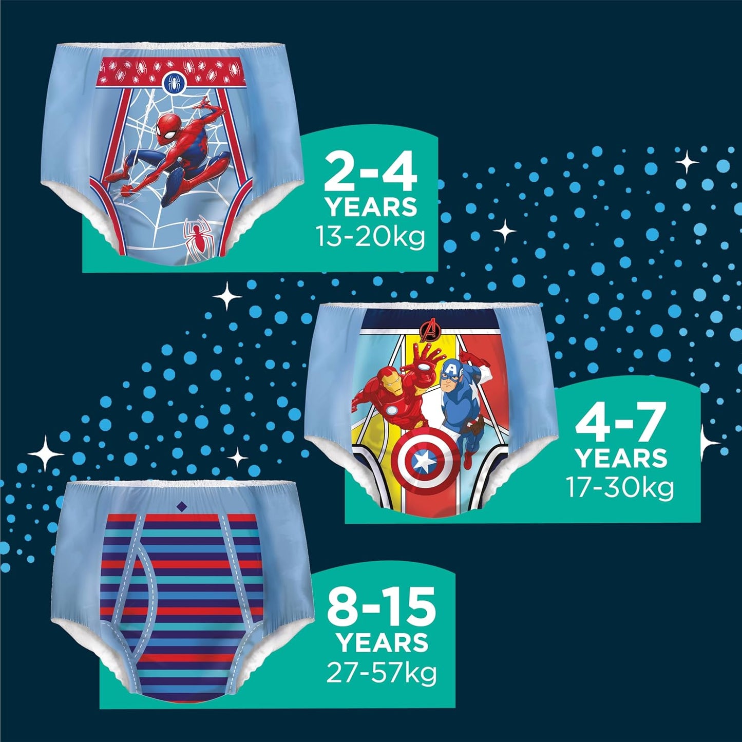 Huggies Drynites 13-20kg Boy 10 Pack