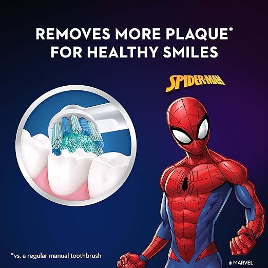 Oral B Power Vitality Kids Stages Refill Spiderman 2 Pack - Cutprice Online