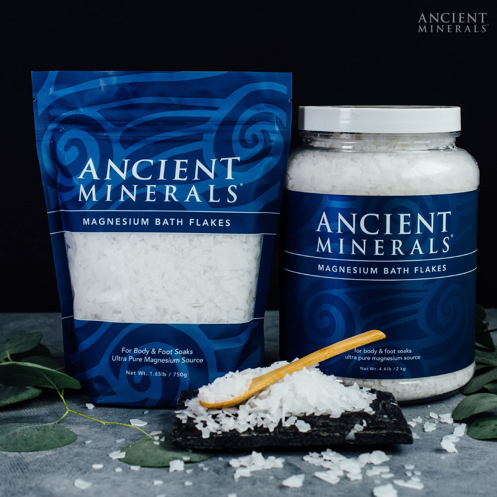 Ancient Minerals Magnesium Bath Flakes 2kg ANCIENT MINERALS