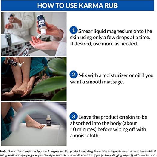 Karma Rub Natural Liquid Magnesium 15mL Karma