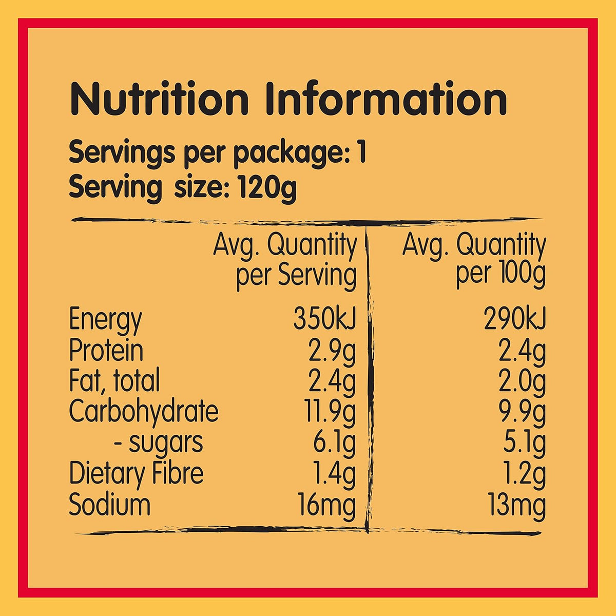 Farex Breakfast On The Go Baby Porridge 6 months+ 120g(Pack of 6)