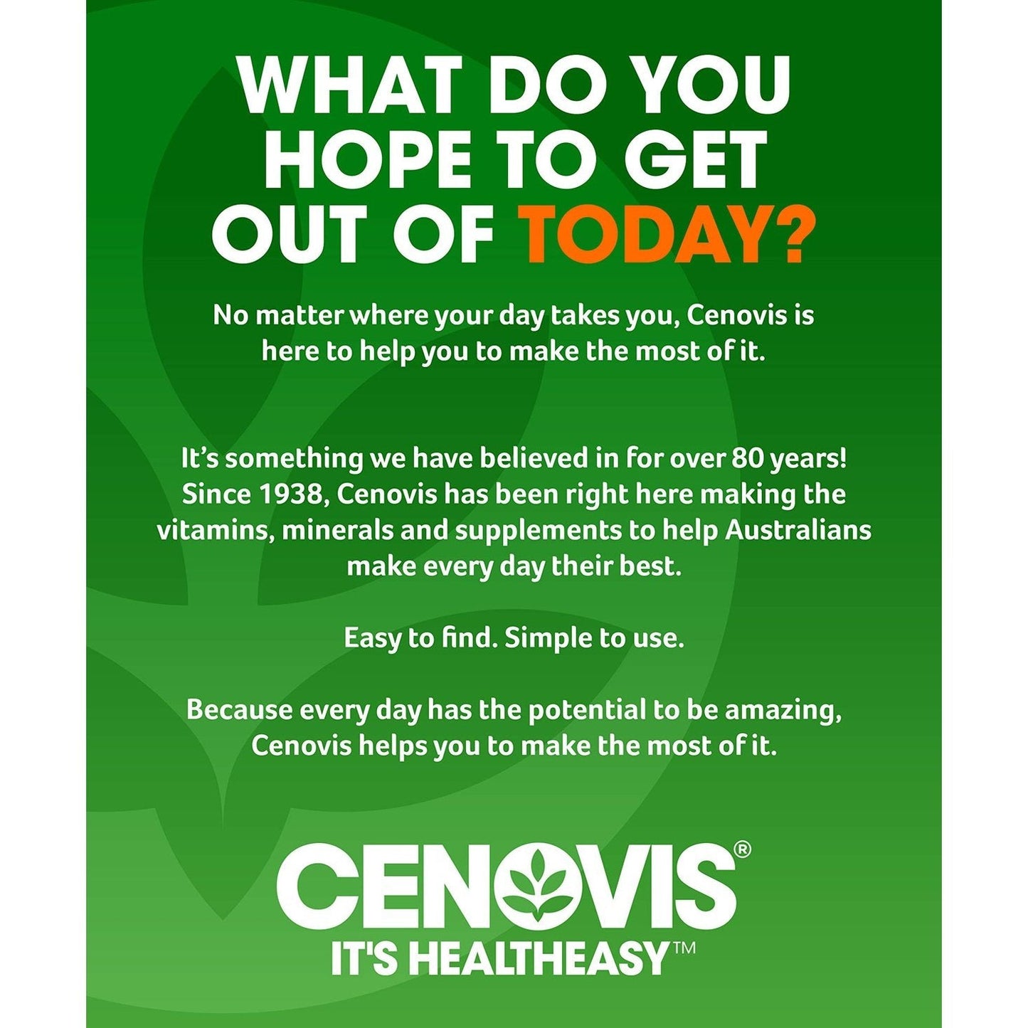 Cenovis Hair Skin and Nails 60 Tablets - Cutprice Online