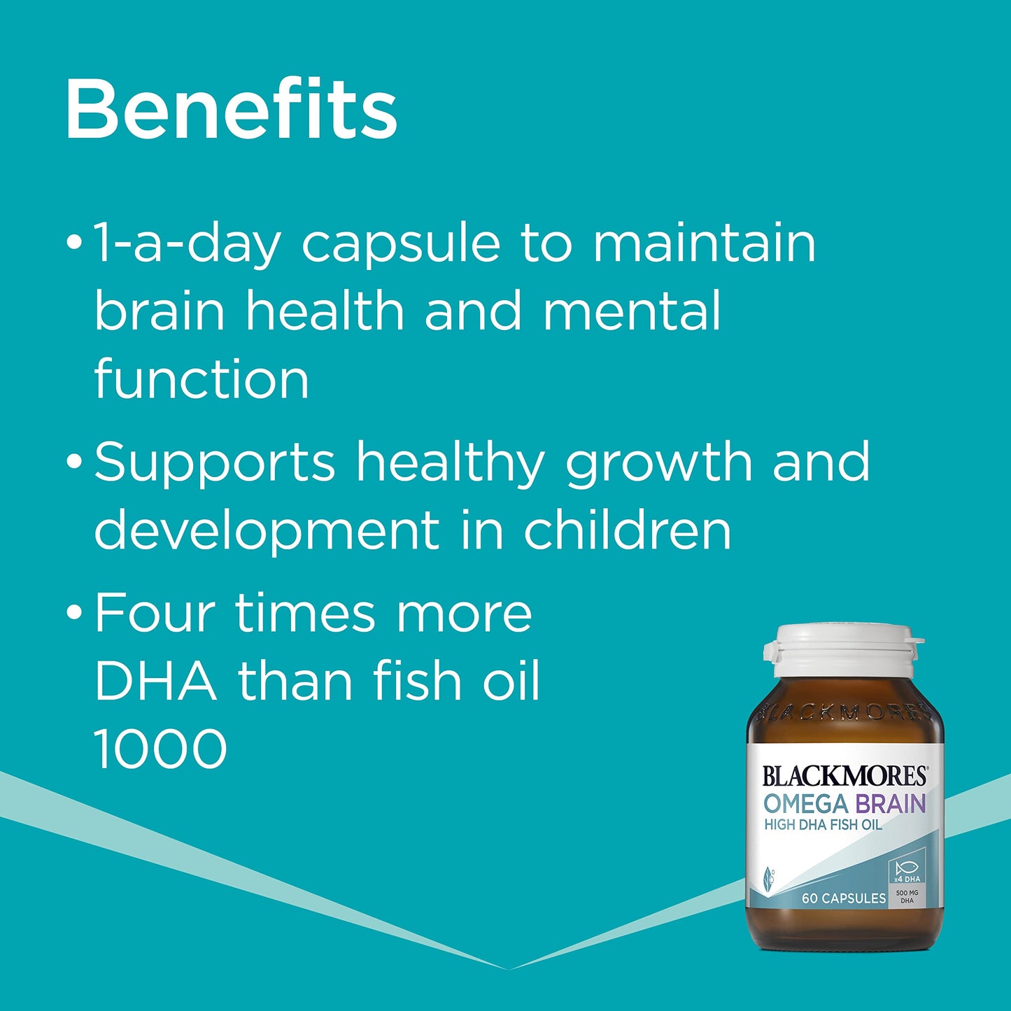 Blackmores Omega Brain Health 60 Capsules - Cutprice Online