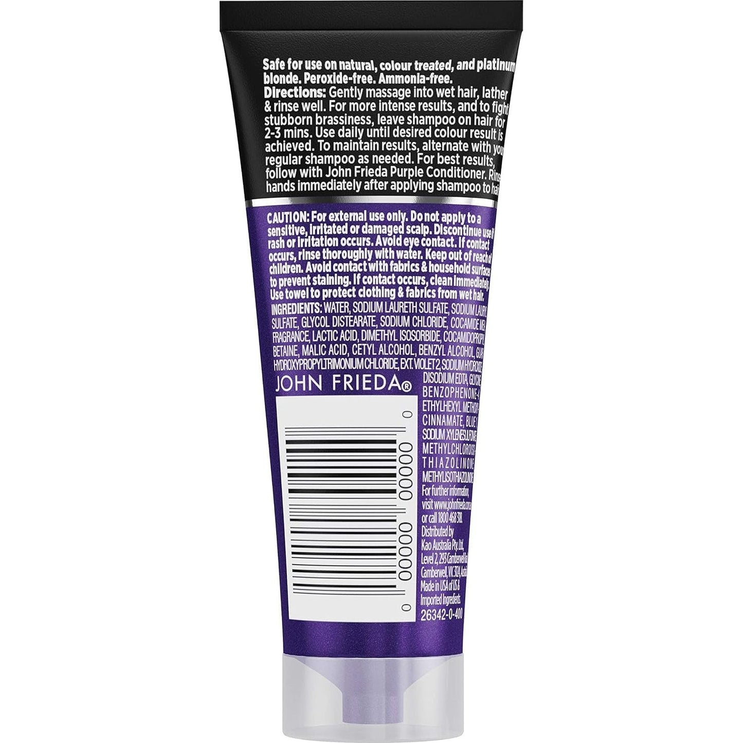 John Frieda Sheer Blonde Violet Crush Intense Mini Shampoo 45ml