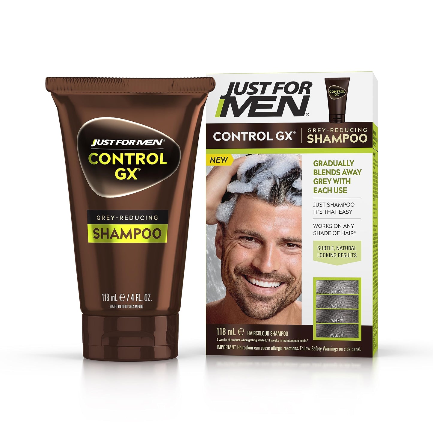 Just For Men Control GX Regular Shampoo 118ml - Cutprice Online