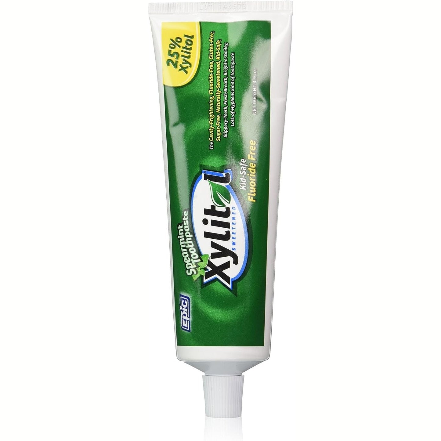 Epic Spearmint Toothpaste with Xylitol (Fluoride Free) 4.9oz - Cutprice Online