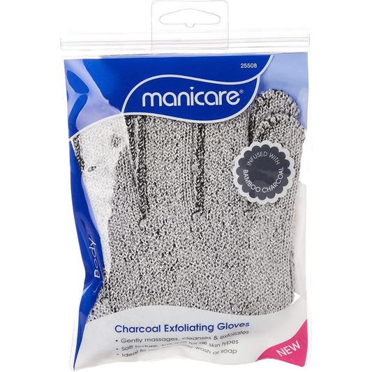 Manicare Charcoal Exfoliate Gloves