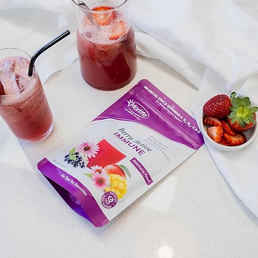 Morlife Berry Active Immune Elderberry Punch 200g - Cutprice Online