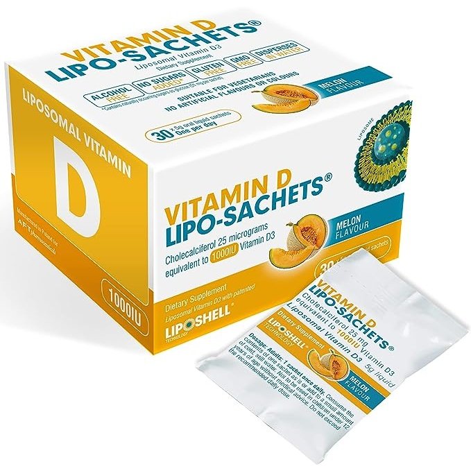 Lipo-Sachets Vitamin D Melon 5g 30 Sachets - Cutprice Online