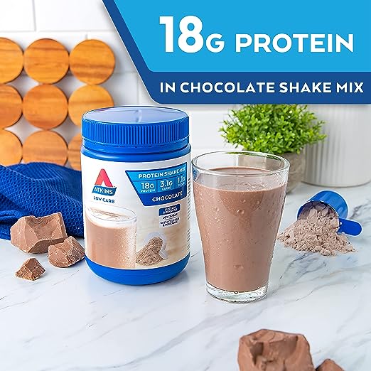 Atkins Low Carb Protein Shake Mix Chocolate 330 Grams - Cutprice Online