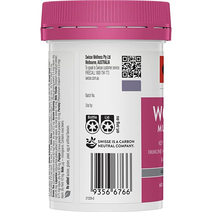 Swisse Womens Multivitamin 60 Tablets - Cutprice Online