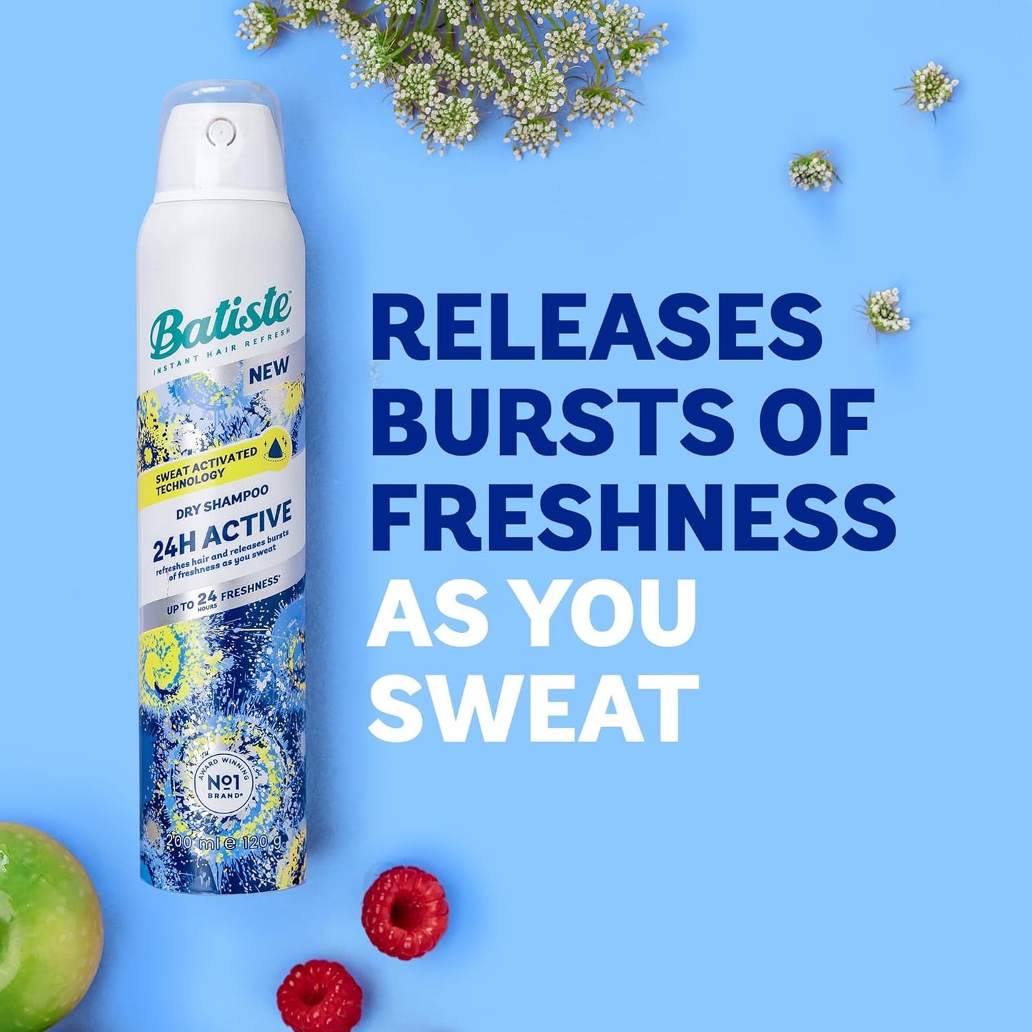 Batiste 24H Active Dry Shampoo 200ml