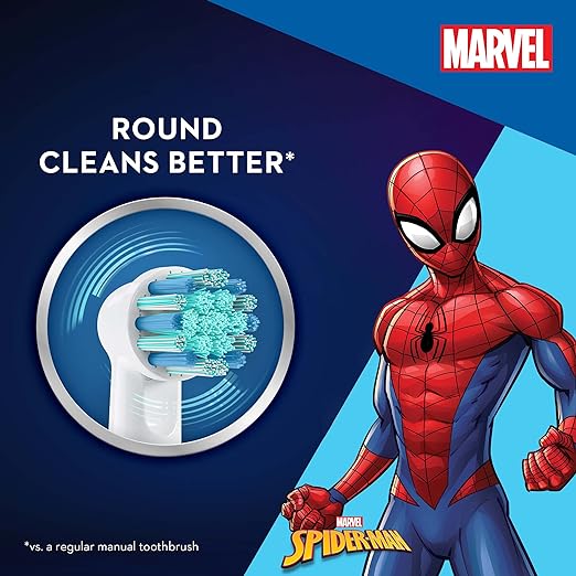 Oral B Power Vitality Kids Stages Refill Spiderman 2 Pack - Cutprice Online