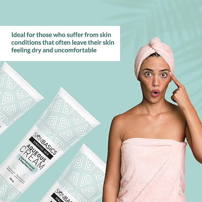 Skin Basics Aqueous Cream BP Soap-Free Cleanser Tube 100g - Cutprice Online