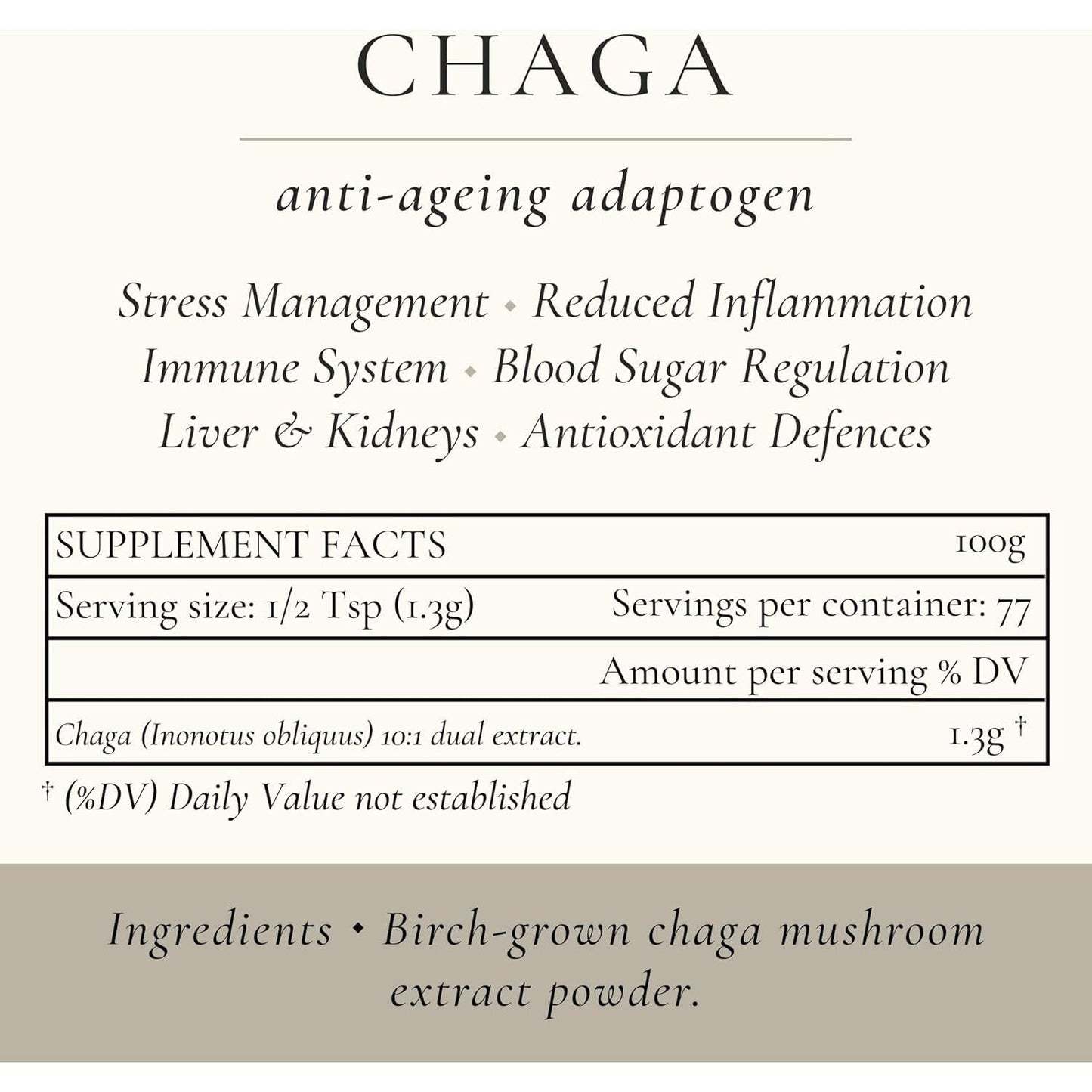 Superfeast Chaga 100g - Cutprice Online