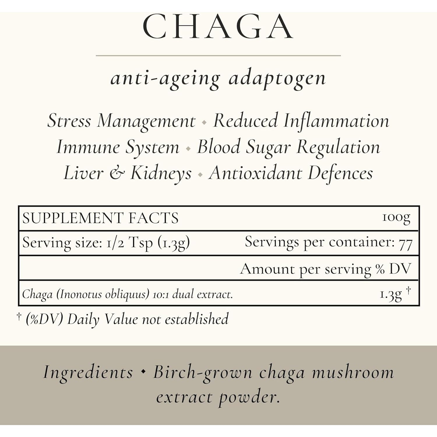 Superfeast Chaga 100g - Cutprice Online