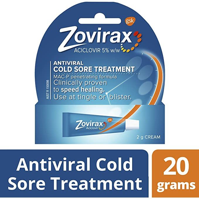 Zovirax Cold Sore Pump 2g - Cutprice Online