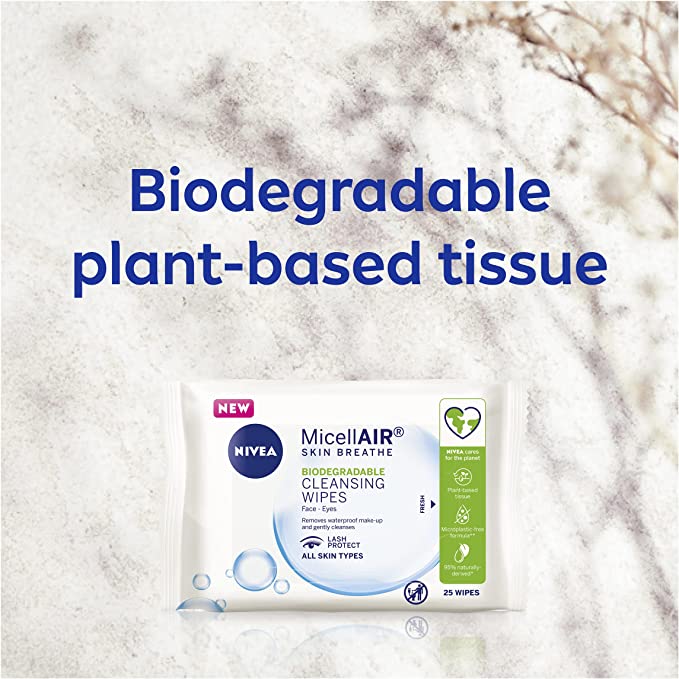 Nivea Daily Essentials Micellar Wipes 25 Pack - Cutprice Online