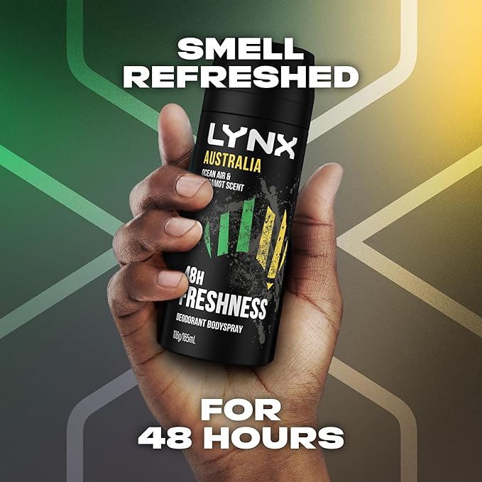 Lynx Deodorant Body Spray Australia 165ml - Cutprice Online