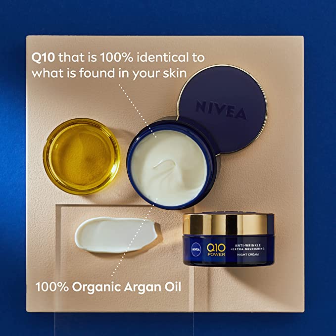 Nivea Q10 Power Night Cream Mature 50ml - Cutprice Online