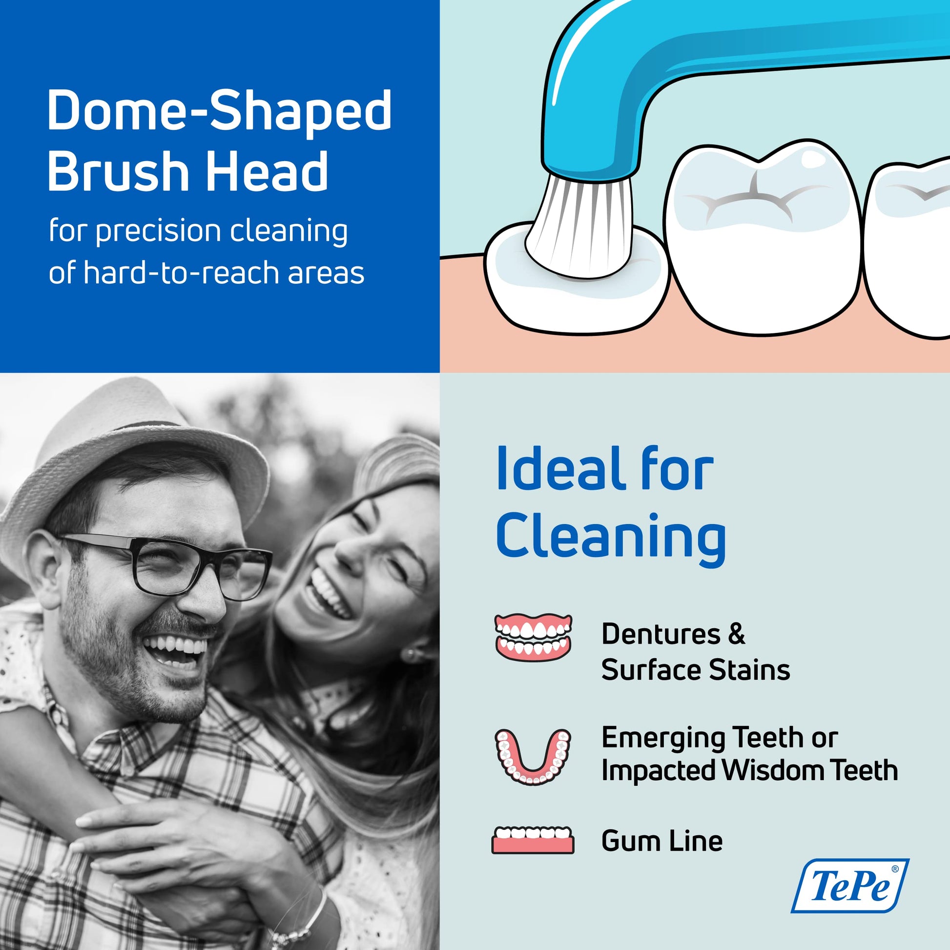 Tepe Compact Tuft Single Toothbrush - Cutprice Online
