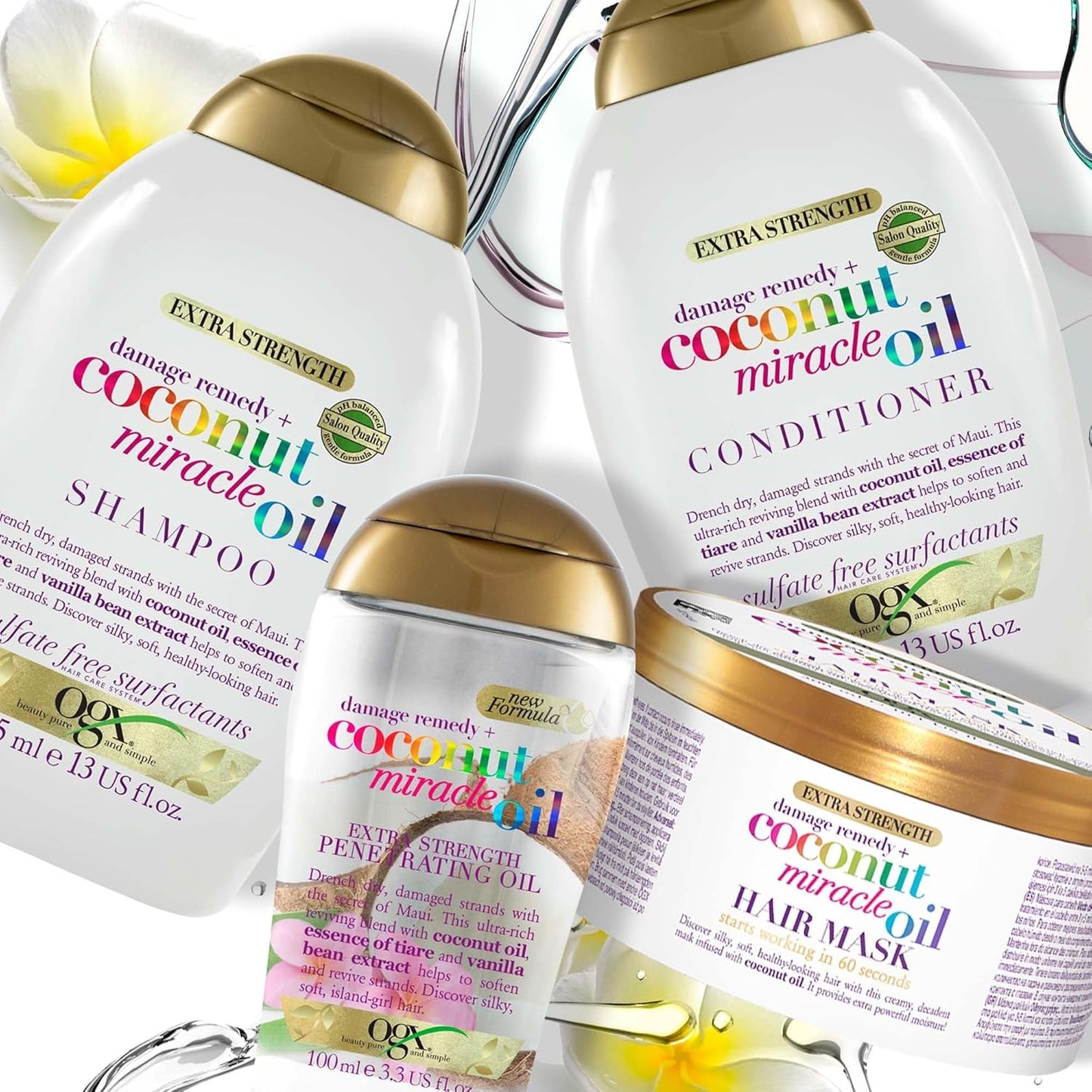 Ogx Xs Coconut Miracle Oil Mask 300ml