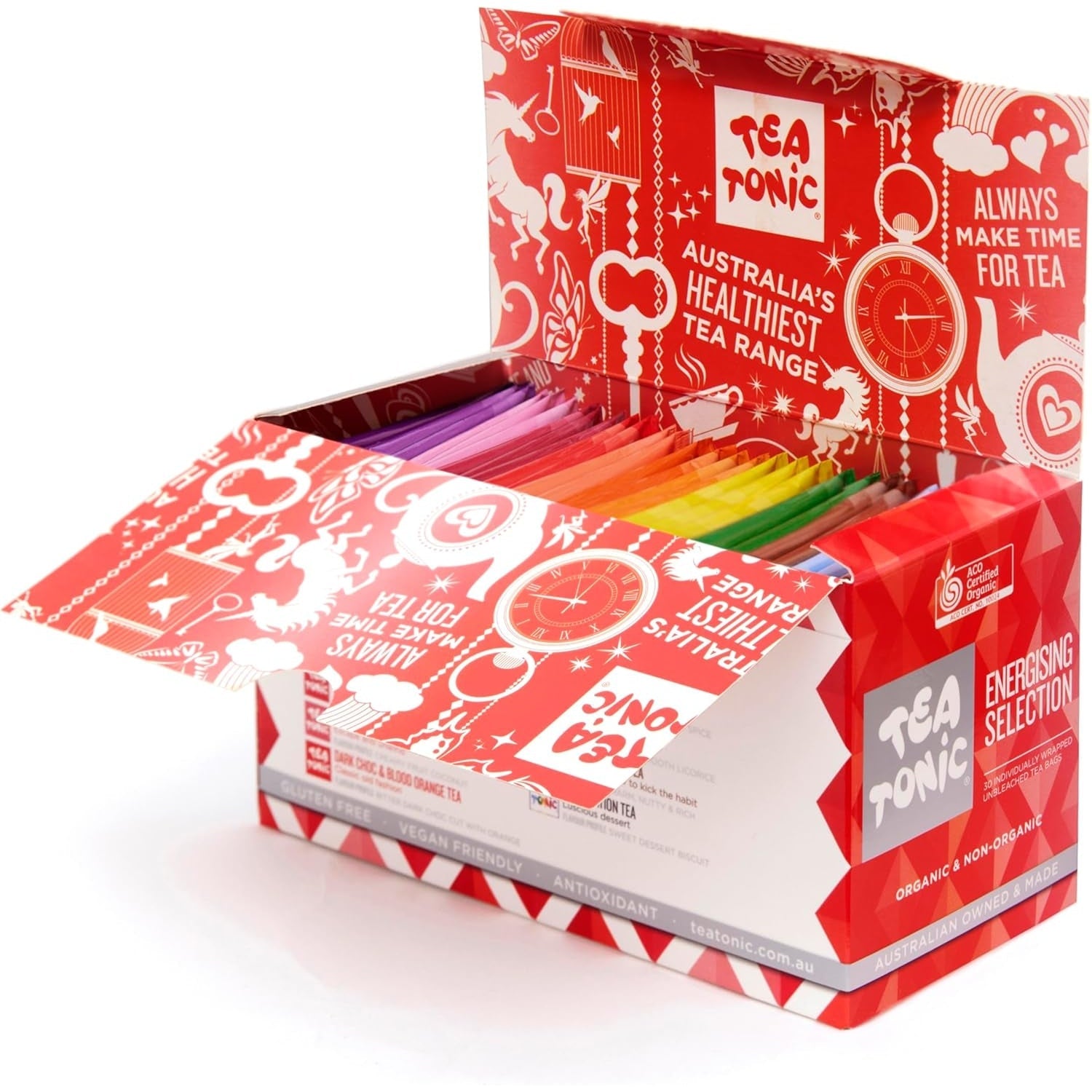 Tea Tonic Energising Selection x 30 Tea Bags - Cutprice Online