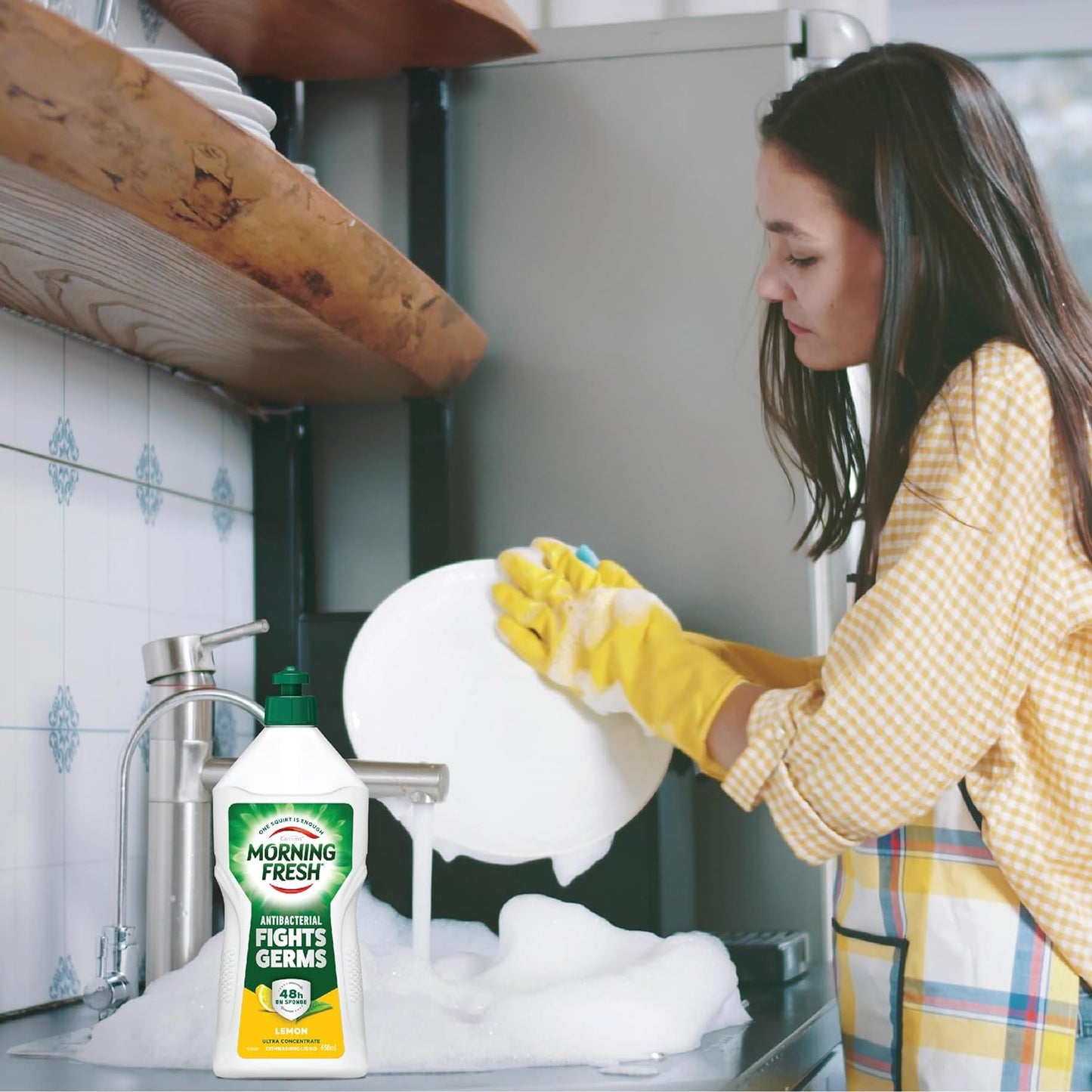 Morning Fresh Dishwashing Liquid Antibacterial Lemon 400ml - Cutprice Online