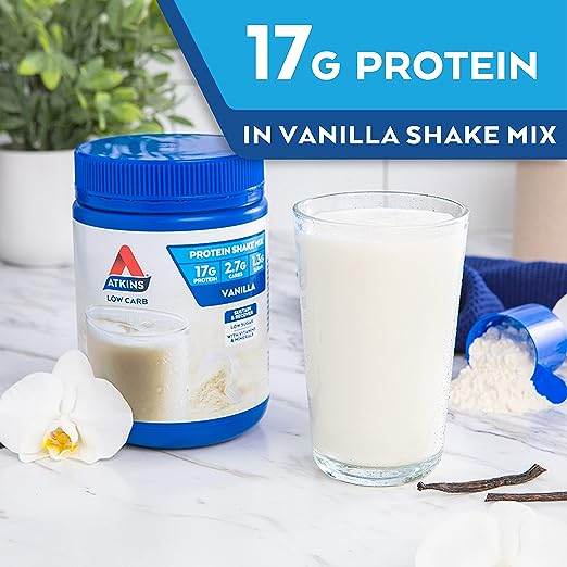 Atkins Powdered Shake Mix Vanilla 310g - Cutprice Online