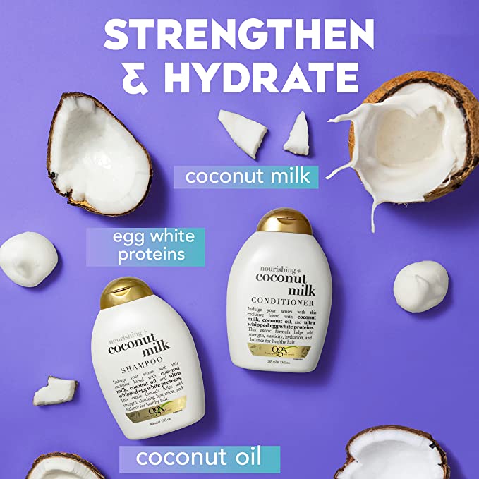 OGX Coconut Milk Shampoo 385ml - Cutprice Online