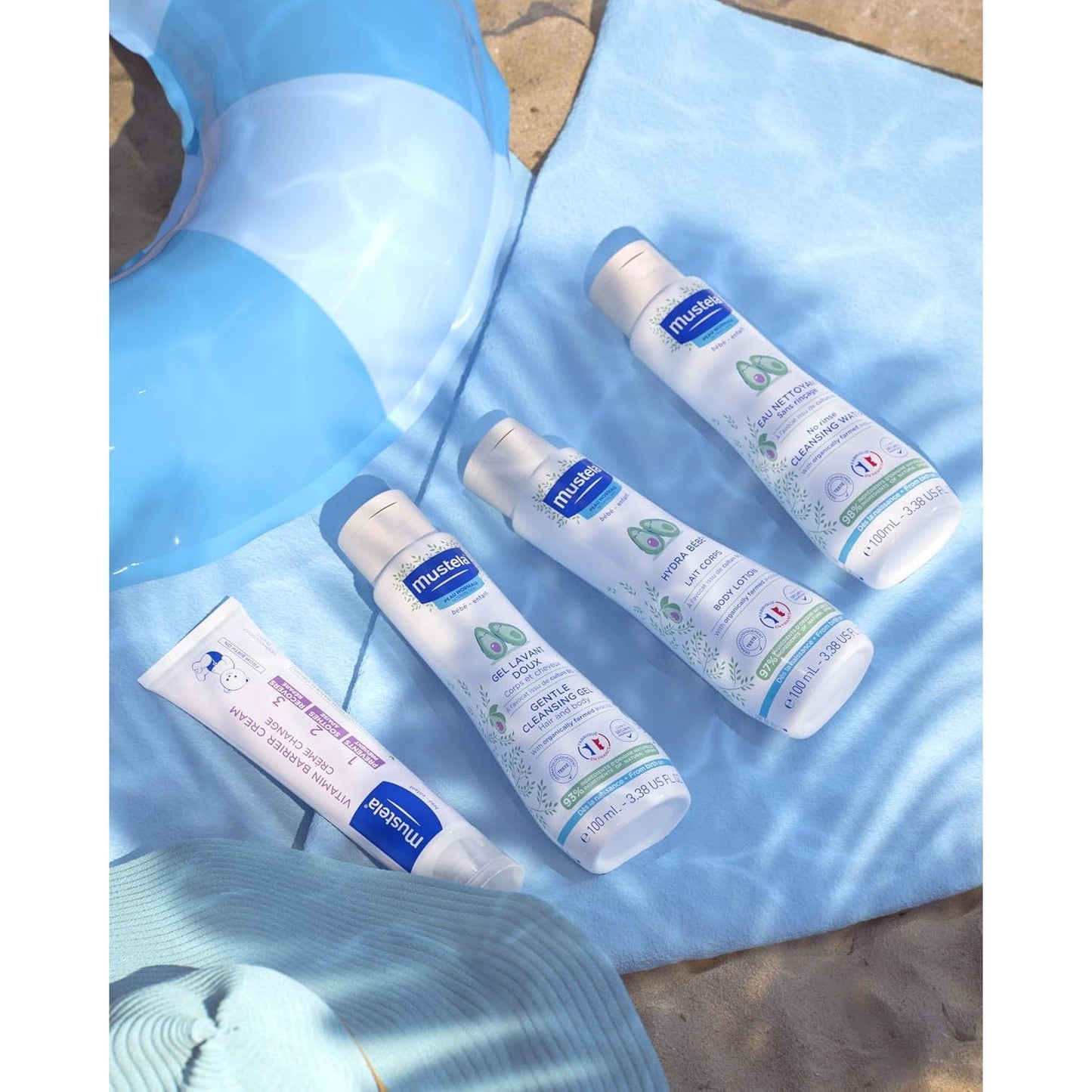 Mustela 4 Piece Travel Set