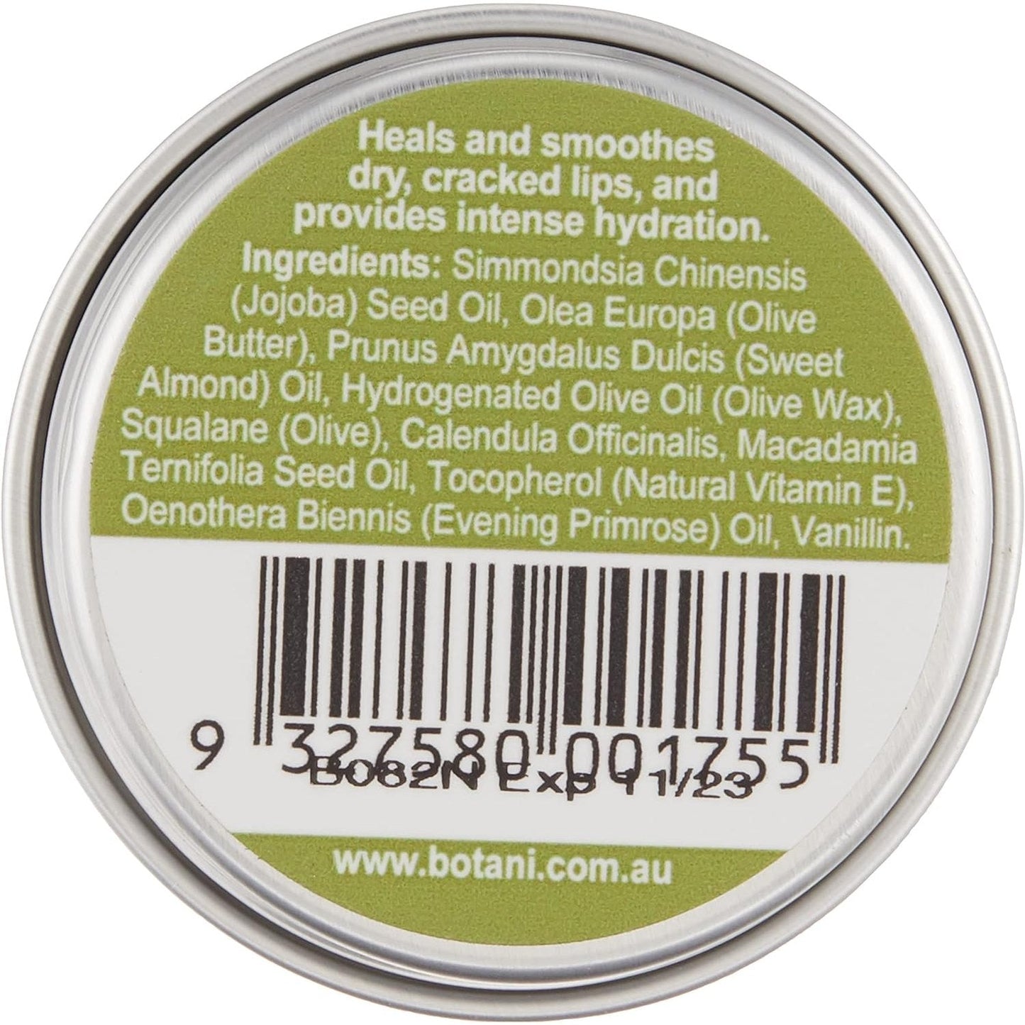 Botani Healing Lip Balm 10g