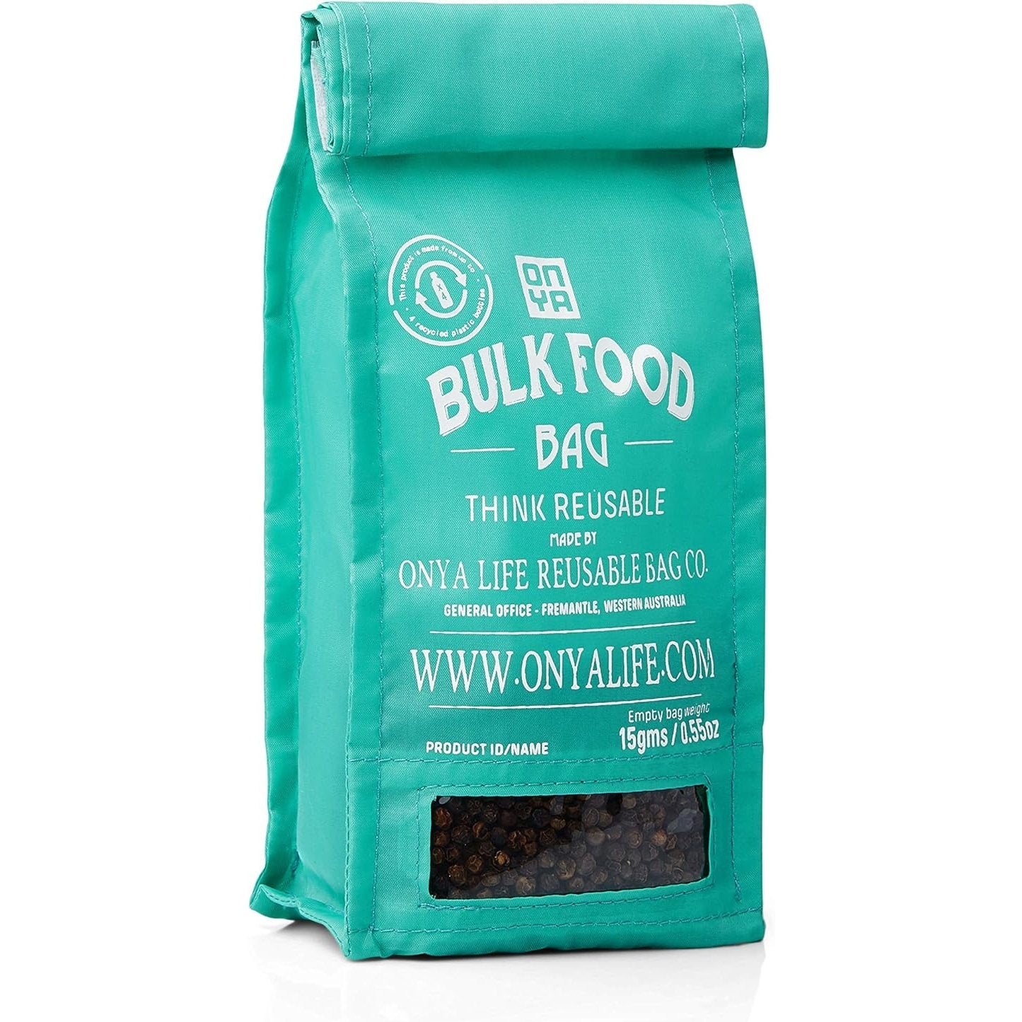 Onya Reusable Bulk Food Bag Set Aqua - Cutprice Online
