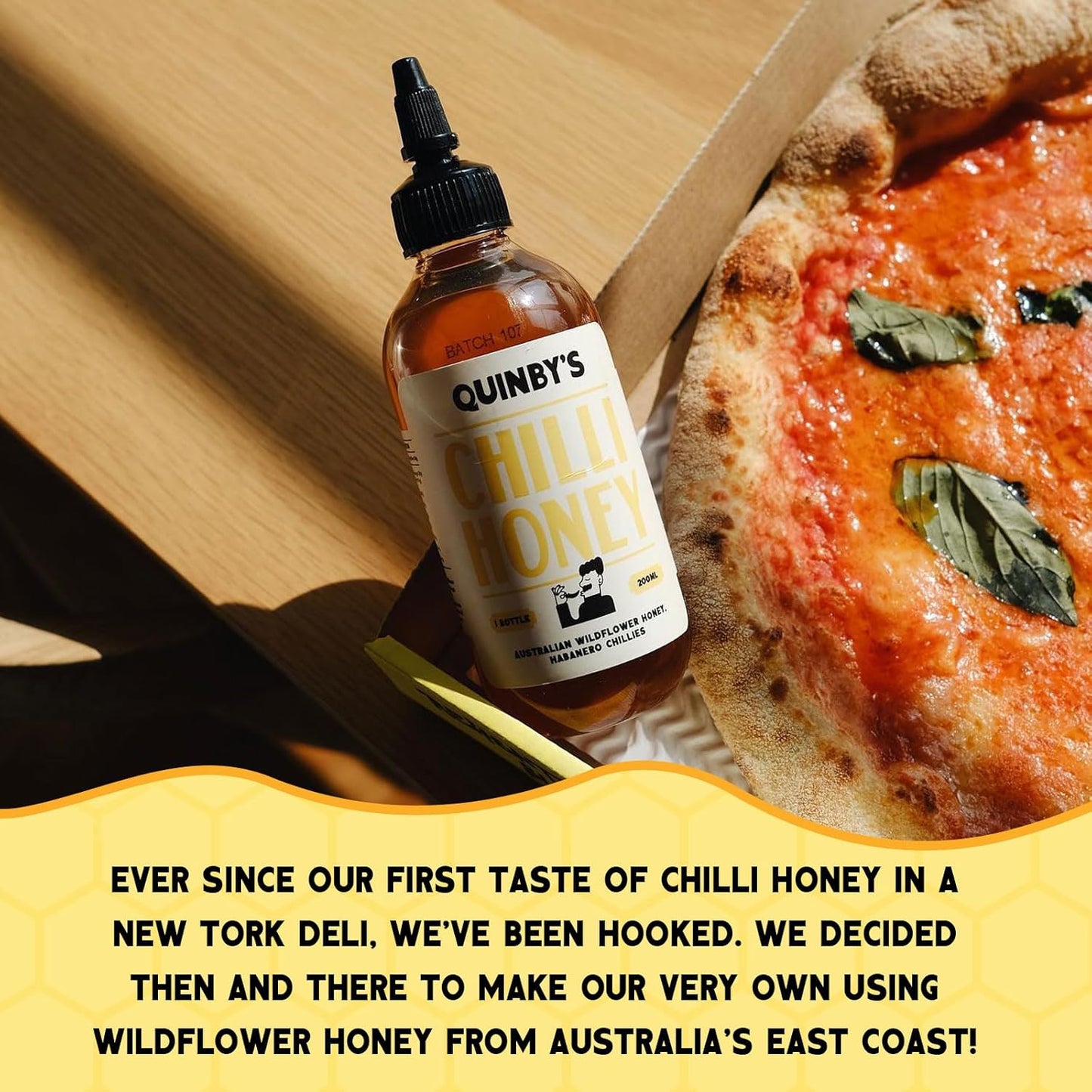 Quinby's Chilli Hot Honey 200ml - Cutprice Online