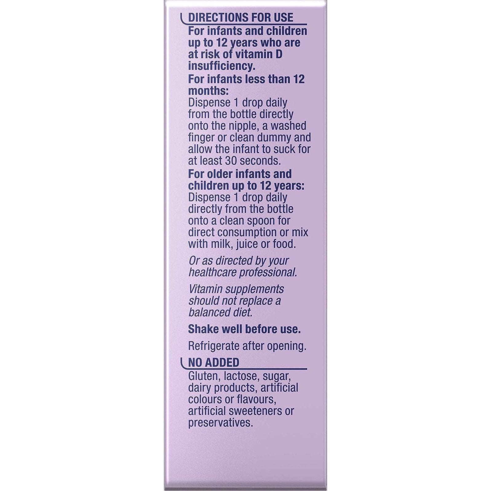 Ostelin Infant Vitamin D3 Drops - Vitamin D for Infants 2.4mL - Cutprice Online