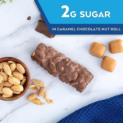 Atkins Caramel Chocolate Nut Roll 5 Pack - Cutprice Online