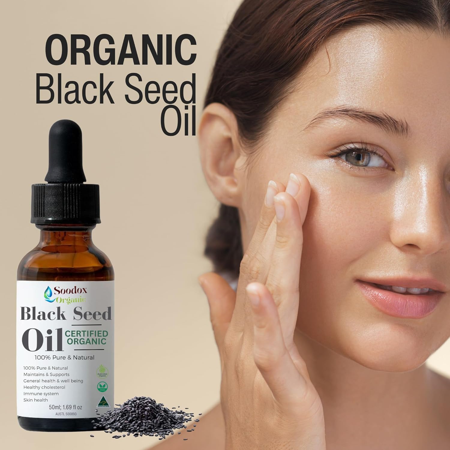 Soodox Organic Black Seed Oil 50ml