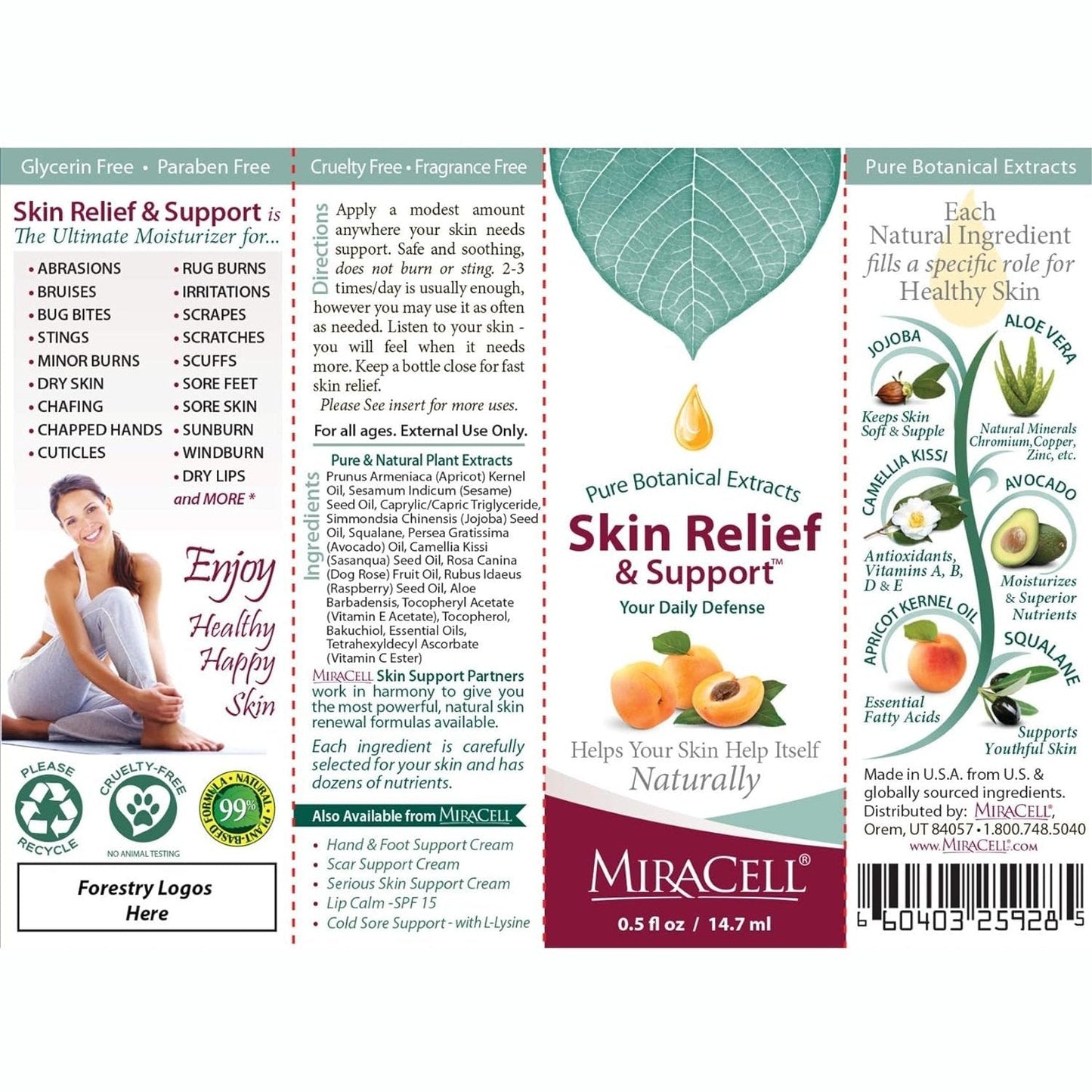 Nature's Sunshine MiraCell Skin Relief & Support 14.7ml - Cutprice Online