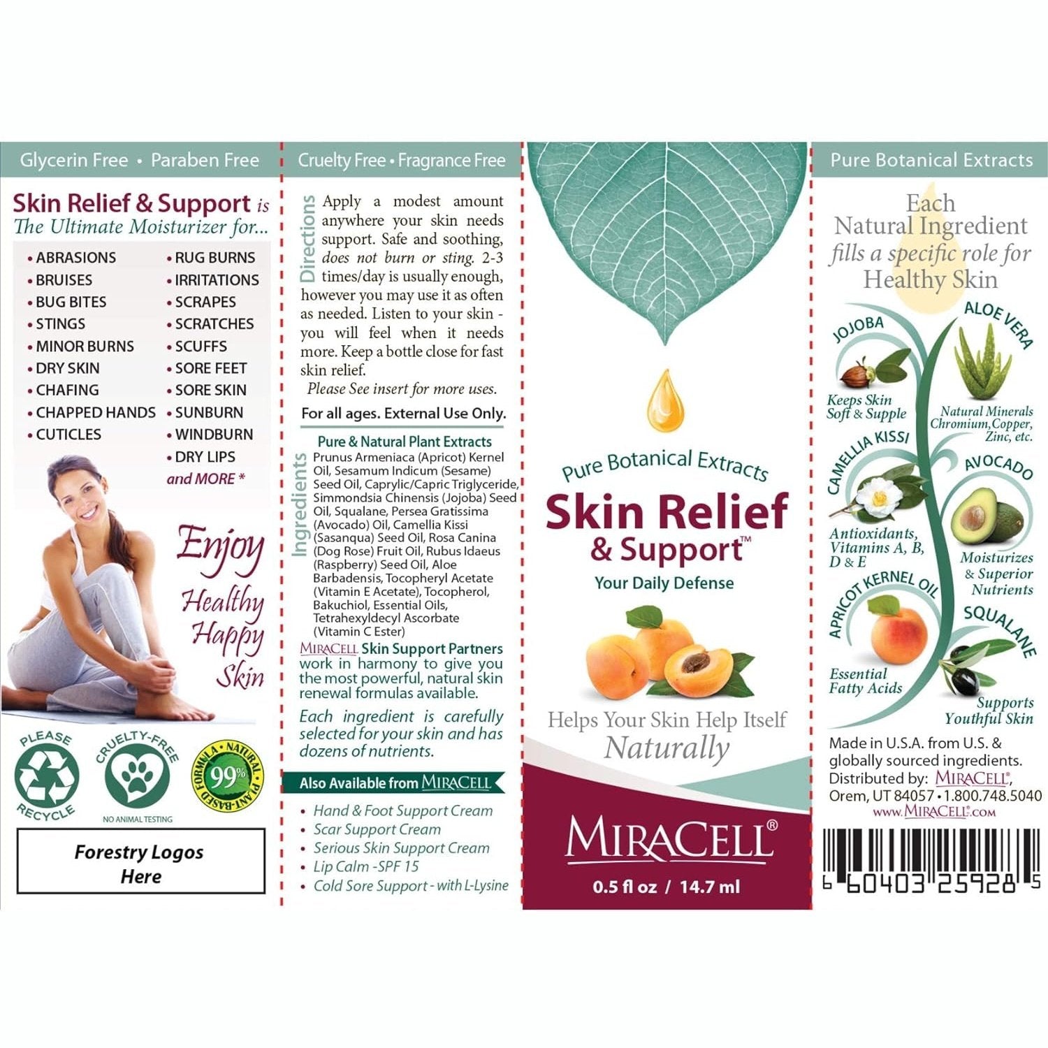 Nature's Sunshine MiraCell Skin Relief & Support 14.7ml - Cutprice Online