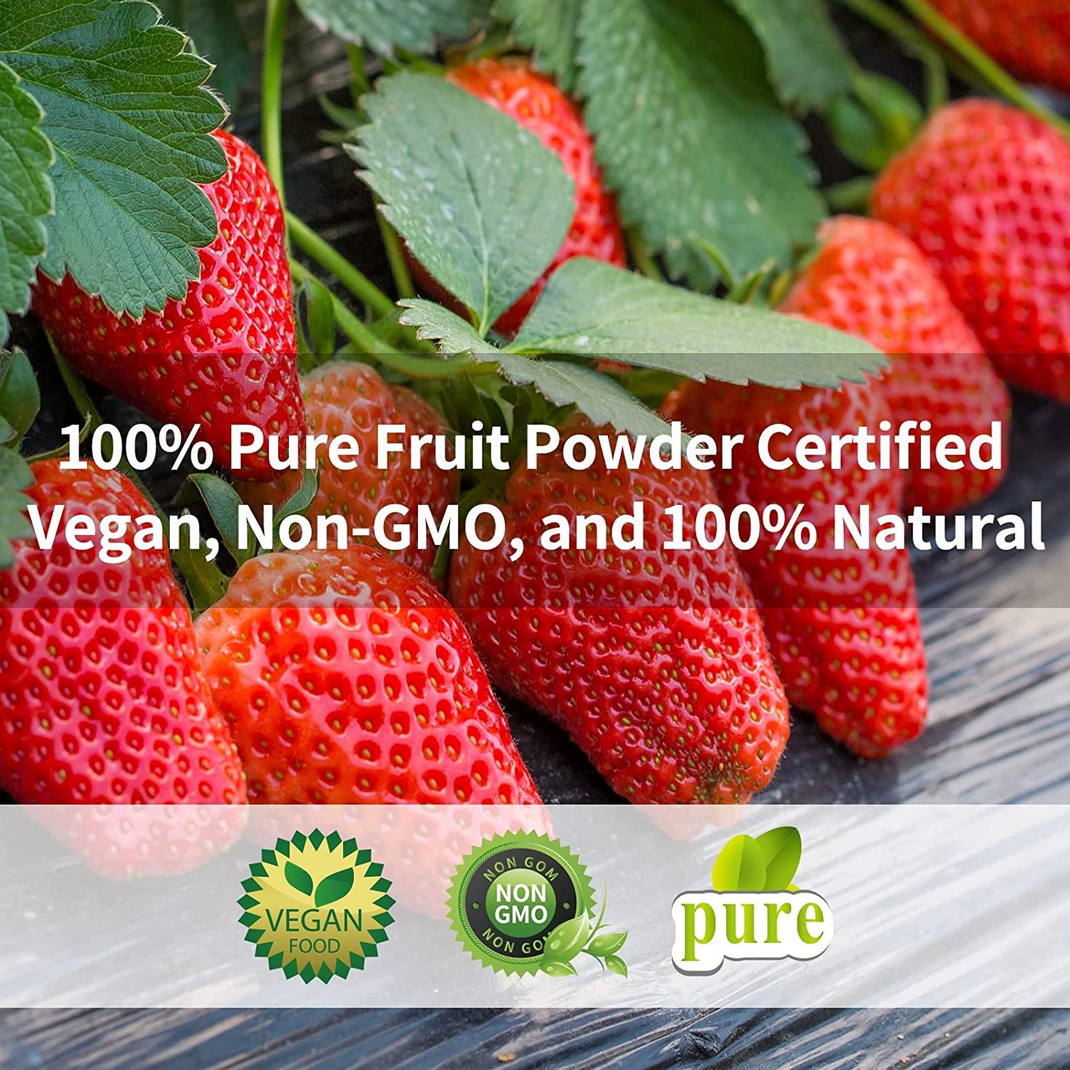 Absolutefruitz Freeze-dried Strawberry Powder 150g AbsoluteFruitz
