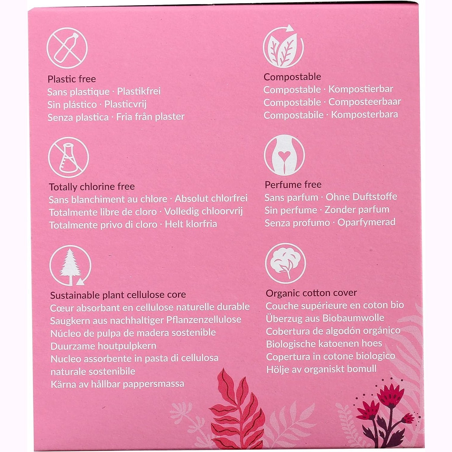 Natracare Ultra Extra Pads Long with Organic Cotton Cover x 8 Pack - Cutprice Online