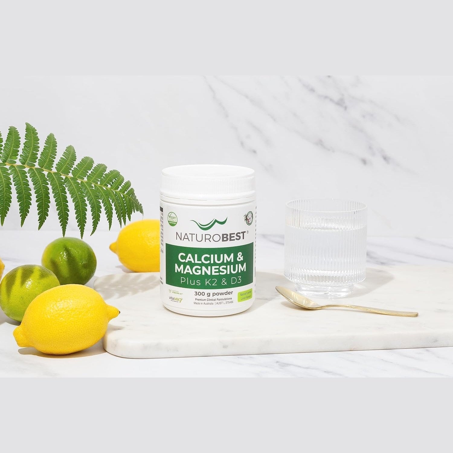 NaturoBest Calcium & Magnesium Plus K2 & D3 300g - Cutprice Online
