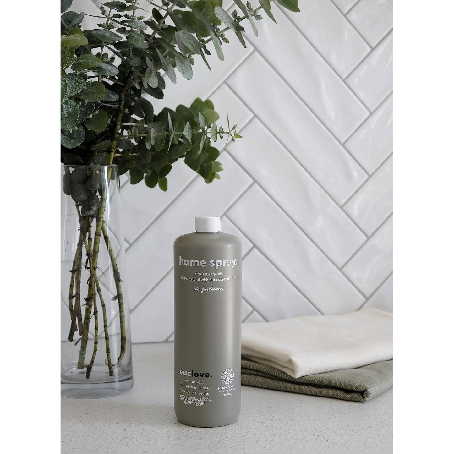 Euclove Home Spray Citrus & Sage Oil 1L EUCLOVE