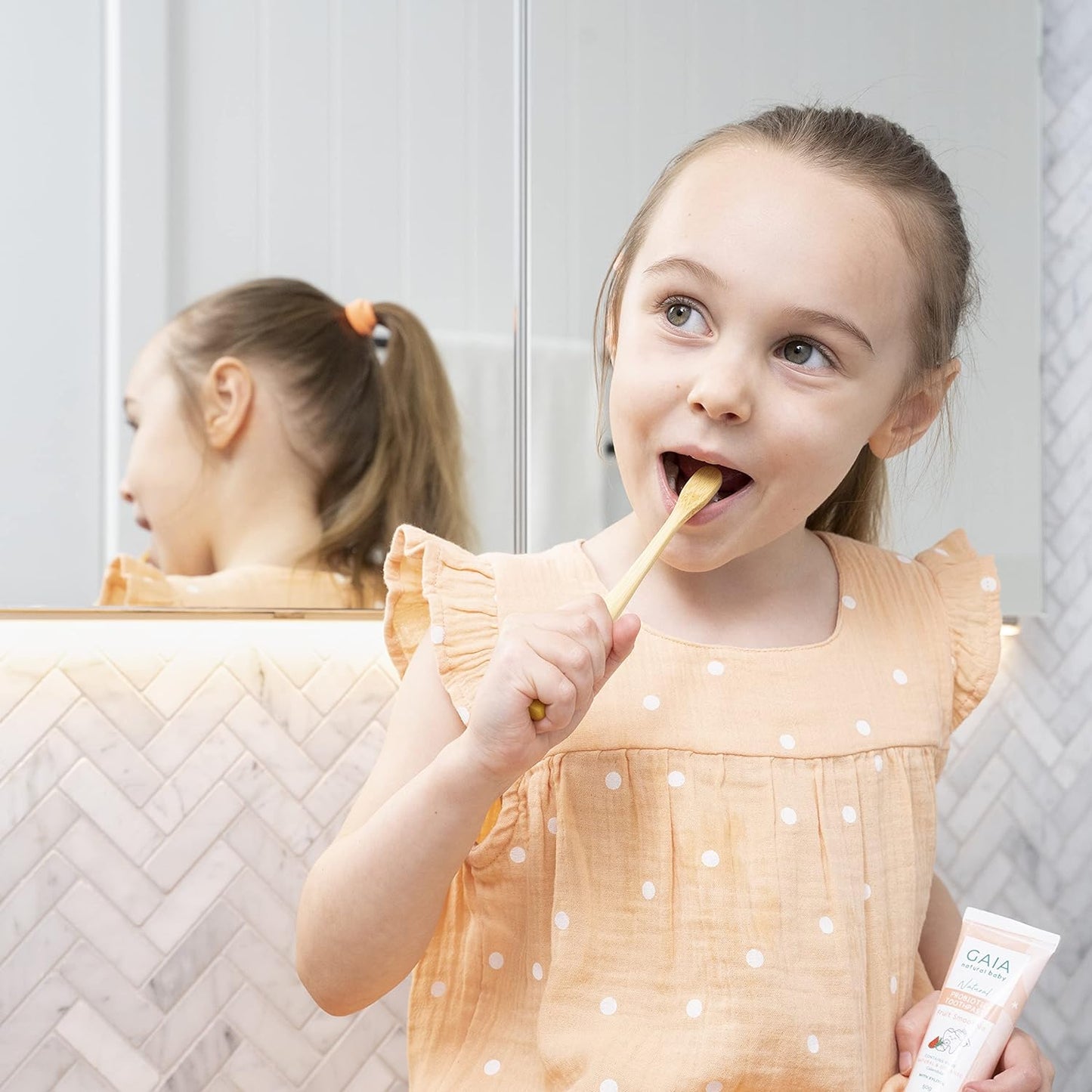 Gaia Natural Baby Probiotic Toothpaste Fruit Smoothie 50g