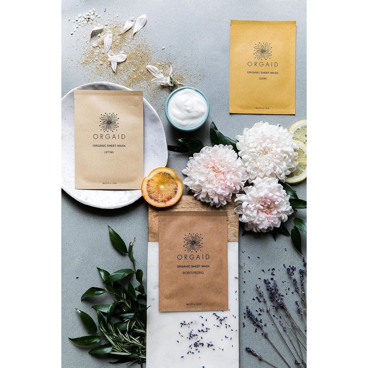 ORGAID Organic Sheet Mask Firming & Nourishing 24ml - Cutprice Online