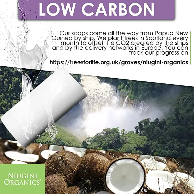 NIUGINI ORGANICS Virgin Coconut Oil Soap Lavender 100g NIUGINI